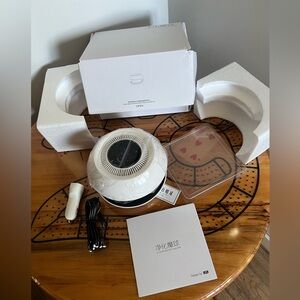 White Portable Air Purifier with Accessories. New in Box